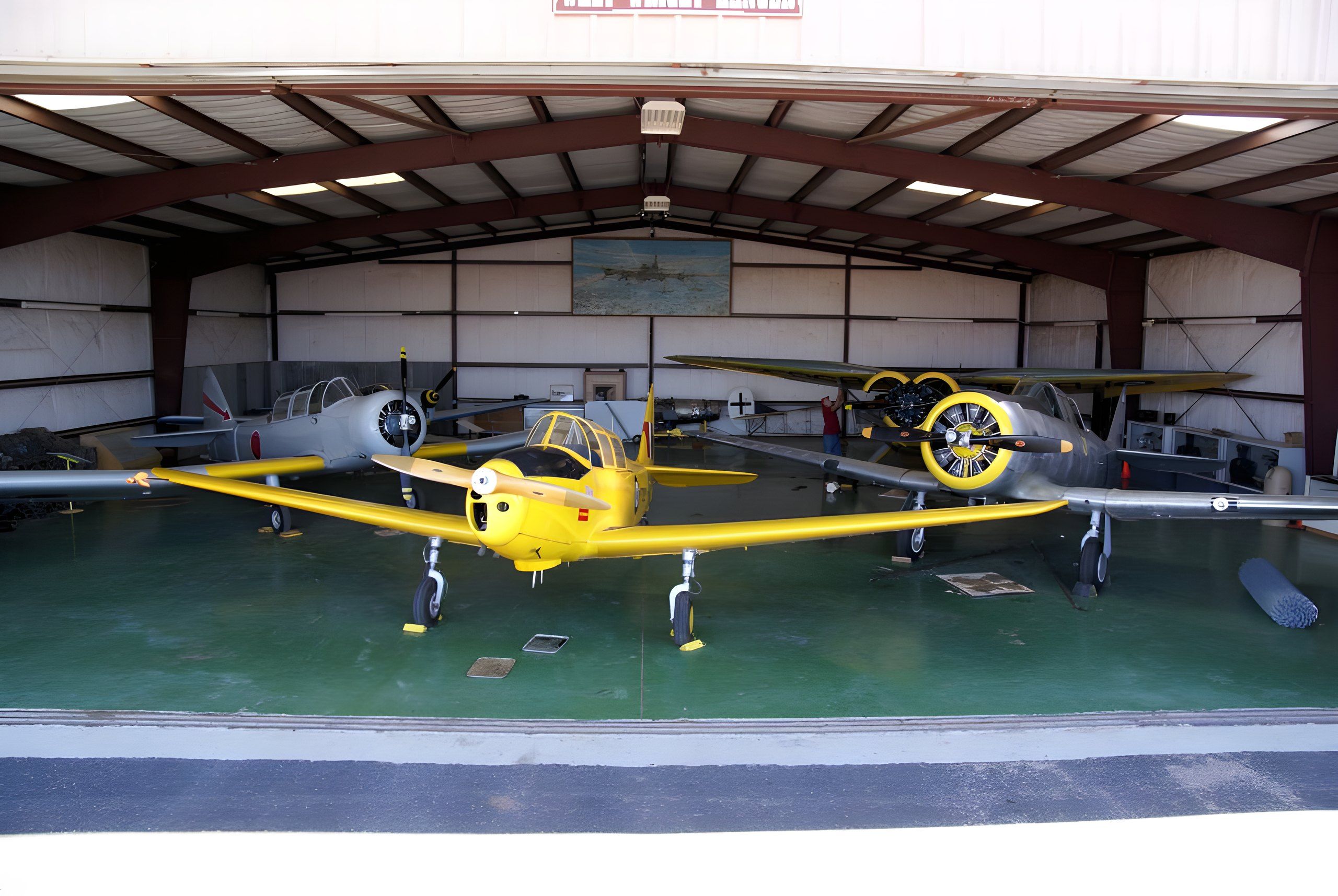 Hangar at Texas Air Museum